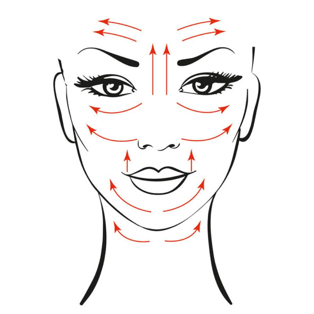Rodillo Facial Masajeador En Piedra Jade